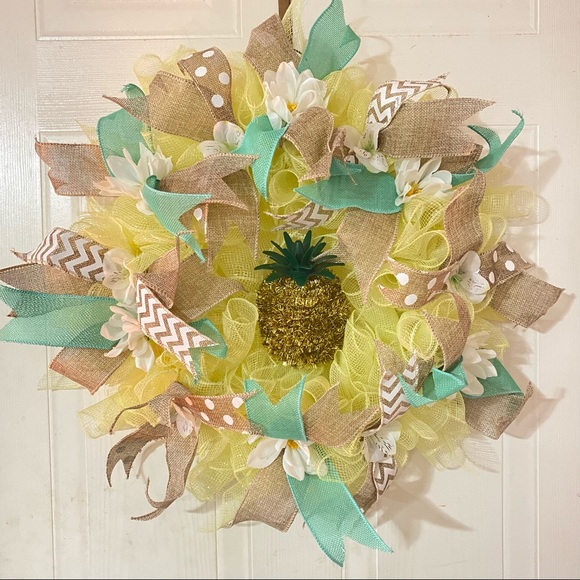 Other - 🎀Summer Pineapple Wreath